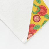 Love Pizza Fleece Deken (Hoek)
