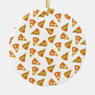 Love Pizza Keramisch Ornament
