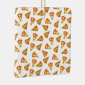 Love Pizza Keramisch Ornament (Rechts)