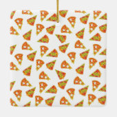 Love Pizza Keramisch Ornament (Achterkant)