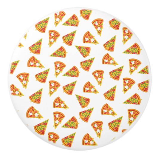 Love Pizza Keramische Knop (Voorkant)