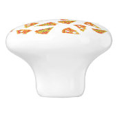 Love Pizza Keramische Knop (Zijkant)