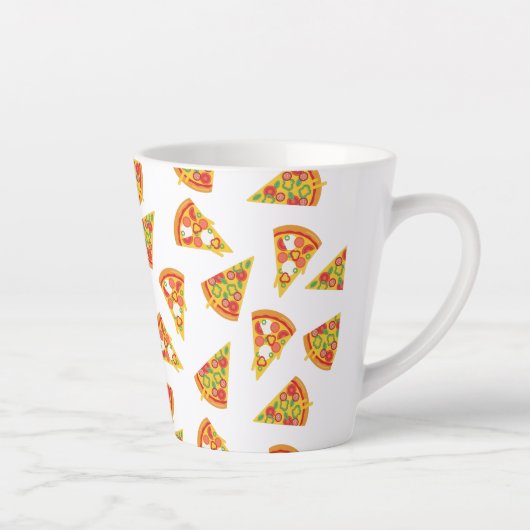 Love Pizza Latte Mok (Rechts)
