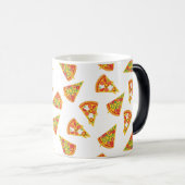 Love Pizza Magische Mok (Voorkant rechts)