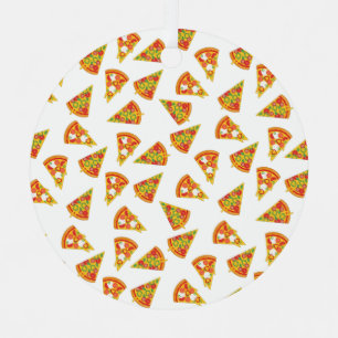 Love Pizza Metalen Ornament