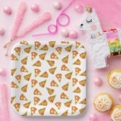 Love Pizza Papieren Bordje (Feest)