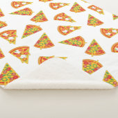 Love Pizza Sherpa Deken (3/4)