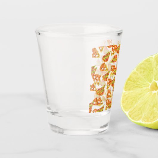 Love Pizza Shot Glas (Links)