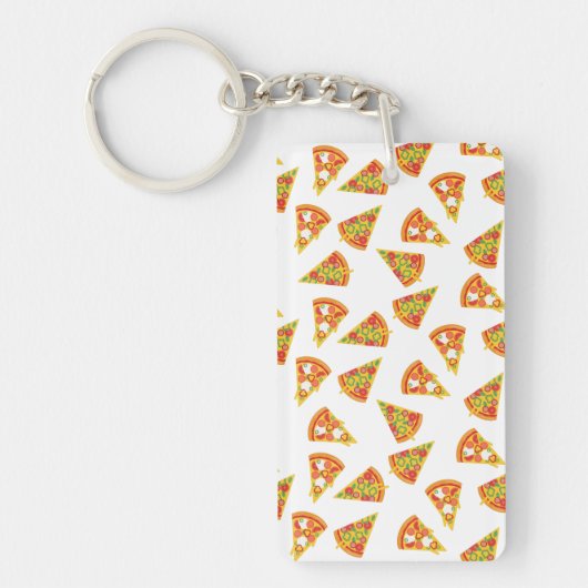 Love Pizza Sierkussen Sleutelhanger (Voorkant)
