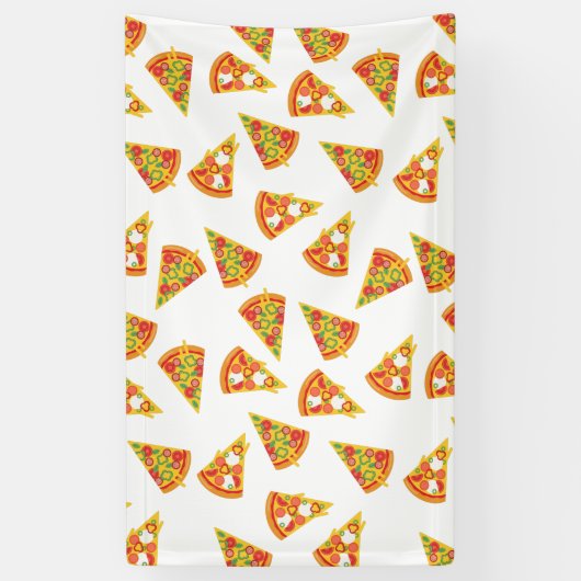 Love Pizza Spandoek (Verticaal)