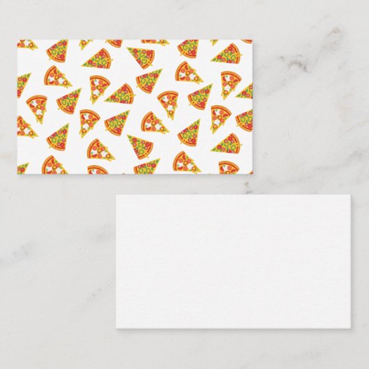 Love Pizza Visitekaartje (Voorkant / Achterkant)