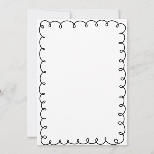 Love & Pizza | Whimsical  Koppel Bruiloft Kaart (Achterkant)