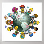 Love Planet Earth: Unite for Peace Poster (Voorkant)