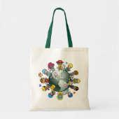 Love Planet Earth: Unite for Peace Tote Bag (Voorkant)