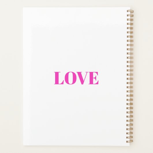 LOVE Planner (Achterkant)