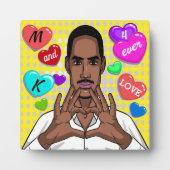 LOVE Plaque Fotoplaat (Voorkant)