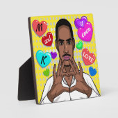 LOVE Plaque Fotoplaat (Voorkant)