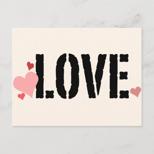 Love Platonic Valentijn Briefkaart (Voorkant)