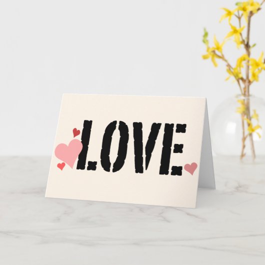 Love Platonic Valentijn Card Kaart (Gele Bloem)