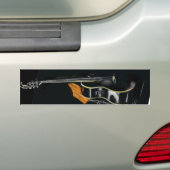 LOVE PLAY GUITAR BUMPERSTICKER (Op auto)