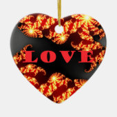 Love.png Keramisch Ornament (Voorkant)