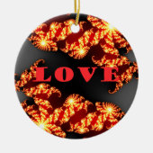 Love.png Keramisch Ornament (Voorkant)