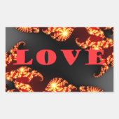 Love.png Rechthoekige Sticker (Voorkant)