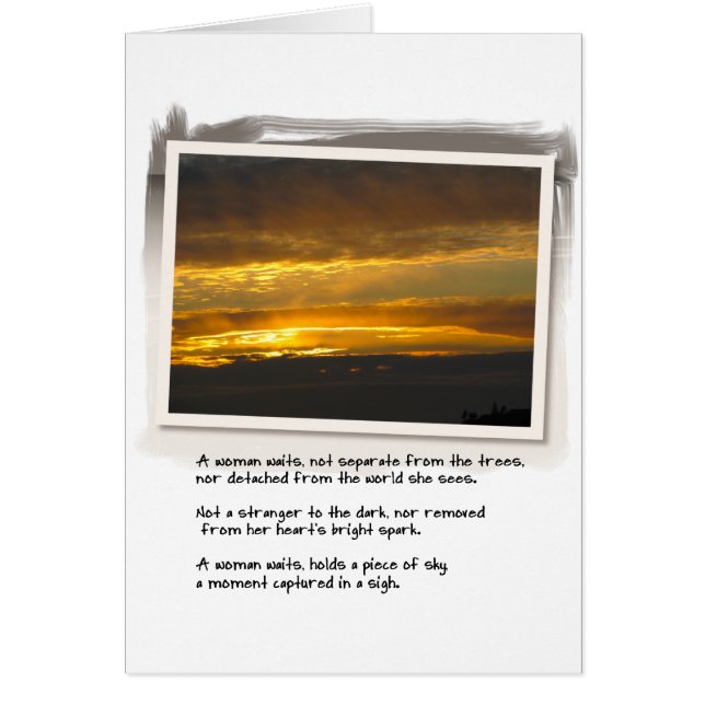 Love Poem and Birch Bay Sunset (Voorkant)