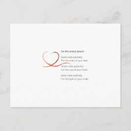 Love Poem briefkaart