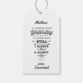 Love Poem Cadeaulabel (Voorkant)