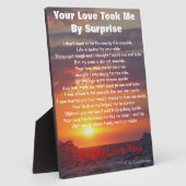 Love Poem Cape May Sunset Ships Passing Fotoplaat (Zijkant)