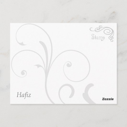 Love Poem van Hafiz Briefkaart (Achterkant)