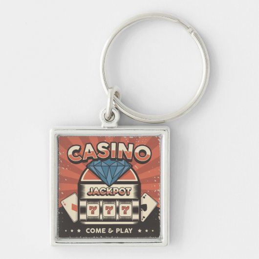 Love POKER Jackpot Sleutelhanger (Voorkant)