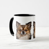 Love Pomeranian Chihuahua Dogs so Much Fun Quote Mok (Voorkant links)