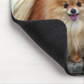 Love Pomeranian Puppy Dog Mousepad Muismat (Hoek)