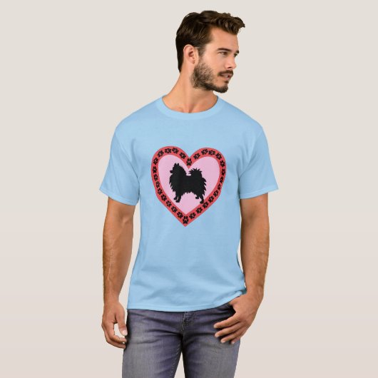 Love Pomeranians T-shirt (Voorkant volledig)