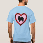 Love Pomeranians T-shirt (Achterkant)