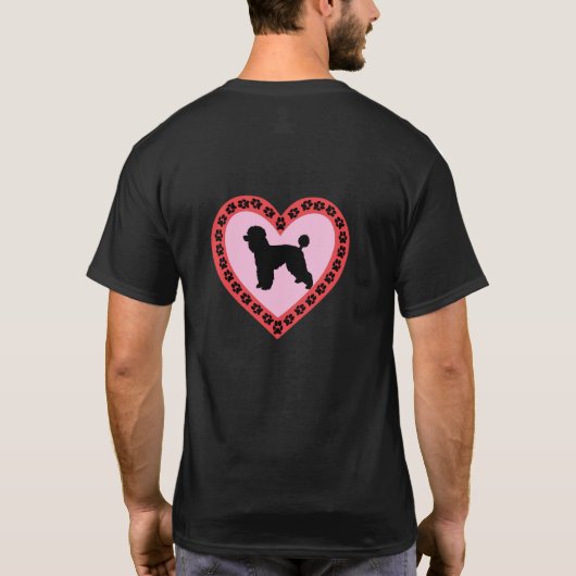 Love Poodles T-shirt (Achterkant)