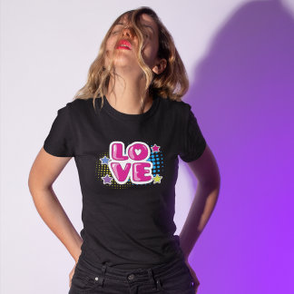 Love Pop Art Comic T-shirt