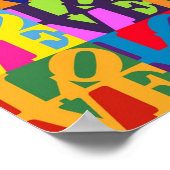 Love Pop Art Poster (Hoek)