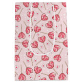 Love Pop Retro Valentijns Medium Cadeauzakje (Achterkant)