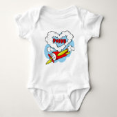 Love Poppy Kinder Vliegtuig Romper (Voorkant)