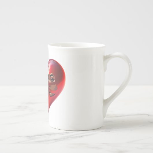 love porselein kop (Rechts)