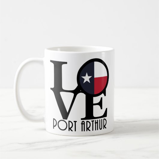 LOVE Port Arthur 11oz Koffiemok (Links)