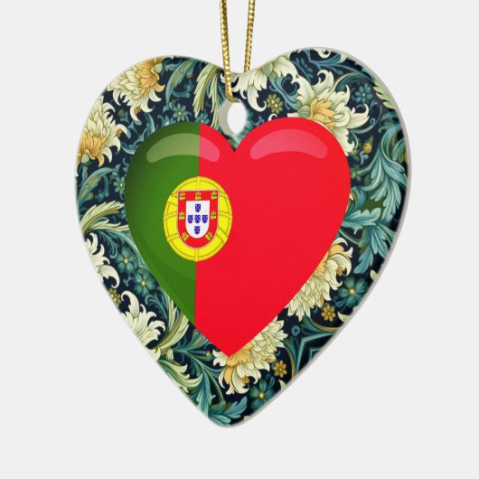 Love Portugal Keramisch Ornament (Links)