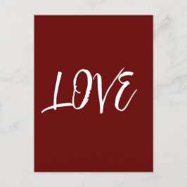 Love Post Card Briefkaart