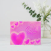 LOVE Post Card Feestdagenkaart (Staand voorkant)