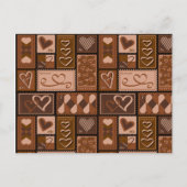 Love Postage Stamp Briefkaart (Voorkant)