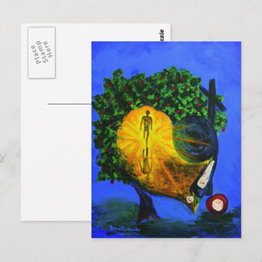 Love-Postcard Briefkaart (Voorkant / Achterkant)