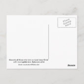 Love-Postcard Briefkaart (Achterkant)